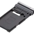 Single Sim Card Tray For Samsung Galaxy S24 FE 5G (Premium) (Gray)