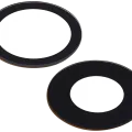 Back Camera Lens (Glass Only) With Adhesive For iPhone 16 / 16 Plus (2 Piece Set) (Real Sapphire) (Premium) (10 Pack)