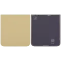 Back Cover Glass For Samsung Galaxy Z Flip 6 5G (Aftermarket Plus) (Yellow)