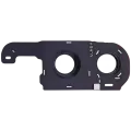Back Camera Lens With Cover Bezel Ring For Samsung Galaxy Z Flip 6 5G (F741) (Premium) (Silver Shadow)