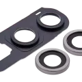 Back Camera Lens With Cover Bezel Ring For Samsung Galaxy Z Flip 6 5G (F741) (Premium) (Silver Shadow)