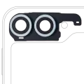 Back Camera Lens With Cover Bezel Ring For Samsung Galaxy Z Flip 6 5G (F741) (Premium) (Blue)