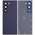 Back Cover Glass With Camera Lens For Samsung Galaxy Z Fold 6 5G (Aftermarket Plus) (Navy)