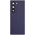 Back Cover Glass With Camera Lens For Samsung Galaxy Z Fold 6 5G (Aftermarket Plus) (Navy)