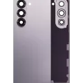 Back Cover Glass With Camera Lens For Samsung Galaxy Z Fold 6 5G (Aftermarket Plus) (Silver Shadow)