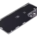 Back Cover Glass With Camera Lens For Samsung Galaxy Z Fold 6 5G (Aftermarket Plus) (Silver Shadow)