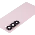 Back Cover Glass With Camera Lens For Samsung Galaxy Z Fold 6 5G (Aftermarket Plus) (Pink)