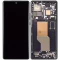 OLED Assembly Without Frame For Motorola Edge 30 Ultra (XT2201 / 2022) / Motorola Moto X30 Pro (2022) (Refurbished) (Interstellar Black)