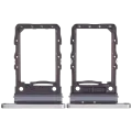 Single Sim Card Tray For Samsung Galaxy Z Flip 6 (F741) (Premium) (Silver Shadow)