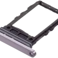 Single Sim Card Tray For Samsung Galaxy Z Flip 6 (F741) (Premium) (Silver Shadow)