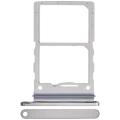 Dual Sim Card Tray For Samsung Galaxy Z Flip 6 (F741) (Premium) (Silver Shadow)