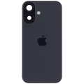 Заднє скло з магнітом MagSafe, NFC і шлейфом спалаху для iPhone 16 (Used OEM Pull: Grade A) (чорний)