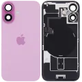 Заднє скло з магнітом MagSafe, NFC і шлейфом спалаху для iPhone 16 (Used OEM Pull: Grade A) (рожевий)