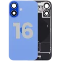 Заднє скло з магнітом MagSafe, NFC і шлейфом спалаху для iPhone 16 (Used OEM Pull: Grade A) (Ultramarine)