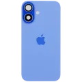 Заднє скло з магнітом MagSafe, NFC і шлейфом спалаху для iPhone 16 (Used OEM Pull: Grade A) (Ultramarine)
