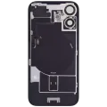 Back Glass w/ MagSafe Magnet & NFC & Flashlight Flex For iPhone 16 Plus (Used OEM Pull: Grade A) (Pink)