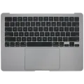 Top Case with Battery and Keyboard (ANSI US) For MacBook Air 13" A3113 (2024) (Used OEM Pull: Grade A) (Space Gray)