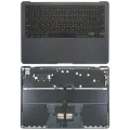 Top Case with Battery and Keyboard (ANSI US) For MacBook Air 13" A3113 (Used OEM Pull: Grade B) (Midnight)