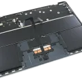 Top Case with Battery and Keyboard (ANSI US) For MacBook Air 13" A3113 (Used OEM Pull: Grade B) (Midnight)