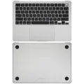 Top Case with Battery and Keyboard (ANSI US) For MacBook Air 13" A3113 (Used OEM Pull: Grade A) (Silver)