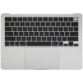 Top Case with Battery and Keyboard (ANSI US) For MacBook Air 13" A3113 (Used OEM Pull: Grade A) (Silver)