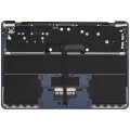 Top Case with Battery and Keyboard (ANSI US) For MacBook Air 13" A3113 (Used OEM Pull: Grade A) (Midnight)