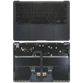 Top Case with Battery and Keyboard (ANSI US) For MacBook Air 13" A2681 (2022) (Used OEM Pull: Grade B) (Midnight)