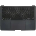 Top Case with Battery and Keyboard (ANSI US) For MacBook Air 13" A2681 (2022) (Used OEM Pull: Grade B) (Midnight)