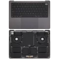 Top Case with Battery and Keyboard (ANSI US) For MacBook Pro 14" A3401 (2024) (Used OEM Pull: Grade A) (Space Black)