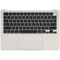 Top Case with Battery and Keyboard (ANSI US) For MacBook Air 13" A3240 (2025) (Used OEM Pull: Grade B) (Gold)