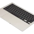 Top Case with Battery and Keyboard (ANSI US) For MacBook Air 13" A3240 (2025) (Used OEM Pull: Grade B) (Gold)