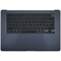 Top Case with Battery and Keyboard (ANSI US) For MacBook Air 15" A3114 (2024) (Used OEM Pull: Grade B) (Midnight)