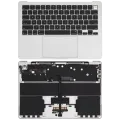 Top Case with Battery and Keyboard (ANSI US) For MacBook Air 13" A3240 (2025) (Used OEM Pull: Grade B) (Silver)