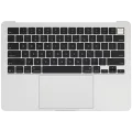 Top Case with Battery and Keyboard (ANSI US) For MacBook Air 13" A3240 (2025) (Used OEM Pull: Grade B) (Silver)