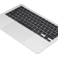 Top Case with Battery and Keyboard (ANSI US) For MacBook Air 13" A3240 (2025) (Used OEM Pull: Grade B) (Silver)