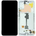OLED Assembly With Frame For Samsung Galaxy A90 5G (A908 / 2019) (Service Pack) (White)