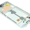 OLED Assembly With Frame For Samsung Galaxy A90 5G (A908 / 2019) (Service Pack) (White)