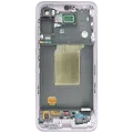 OLED Assembly With Frame For Samsung Galaxy A55 (A556 / 2024) (Service Pack) (Lilac)