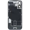 Back Glass With Steel Plate With Wireless NFC Charging MagSafe Magnet & Flashlight Flex For iPhone 16 (Service Pack) (Teal)