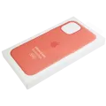 Apple Silicone Case with MagSafe for iPhone 12 Mini (OEM Brand New, Retail Packaging) (Pink Citrus)