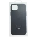 Apple Leather Case with MagSafe for iPhone 14 Plus (OEM Brand New, Retail Packaging) (Midnight)