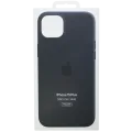 Apple Silicone Case with MagSafe for iPhone 15 Plus (OEM Brand New, Retail Packaging) (Black)