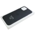 Apple Silicone Case with MagSafe for iPhone 15 Plus (OEM Brand New, Retail Packaging) (Black)