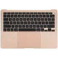 Top Case with Battery and Keyboard (ANSI US) For MacBook Air 13" A1932 (2018-2019) (OEM New) (Rose Gold)