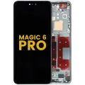 Дисплейний модуль (OLED) з рамкою для Honor Magic 6 Pro (Refurbished) (чорний)
