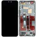 Дисплейний модуль (OLED) з рамкою для Honor Magic 6 Pro (Refurbished) (чорний)