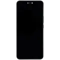 Дисплейний модуль (OLED) з рамкою для Honor Magic 6 Pro (Refurbished) (чорний)
