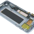 LCD Assembly With Frame For Samsung Galaxy S7 Edge (Service Pack) (Black)