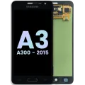 LCD Assembly Without Frame For Samsung Galaxy A3 (A300 / 2015) (Service Pack) (Black)