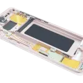 LCD Assembly With Frame For Samsung Galaxy S8 (Service Pack) (Pink)